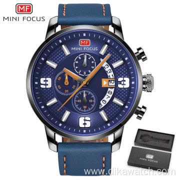MINI FOCUS Fashion Men's Wristwatch Quartz Wrist Watch
